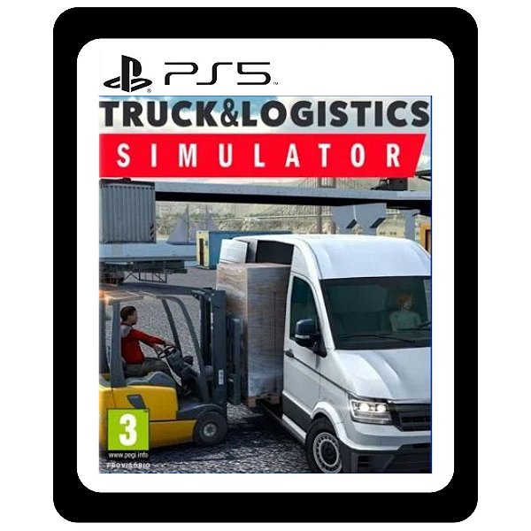 Truck and Logistics Simulator PS5 Mídia Digital