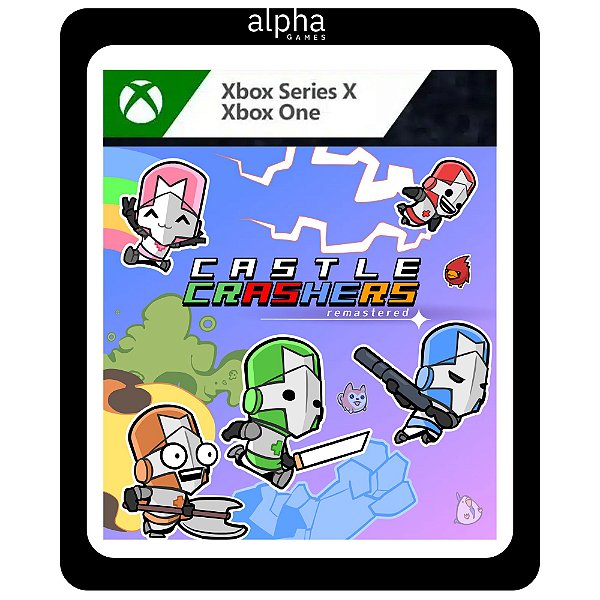 Castle Crashers Remastered Xbox One Xbox Series X|S Mídia Digital