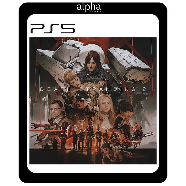 Jogo Death Stranding 2: On The Beach Deluxe PS5 Mídia Digital
