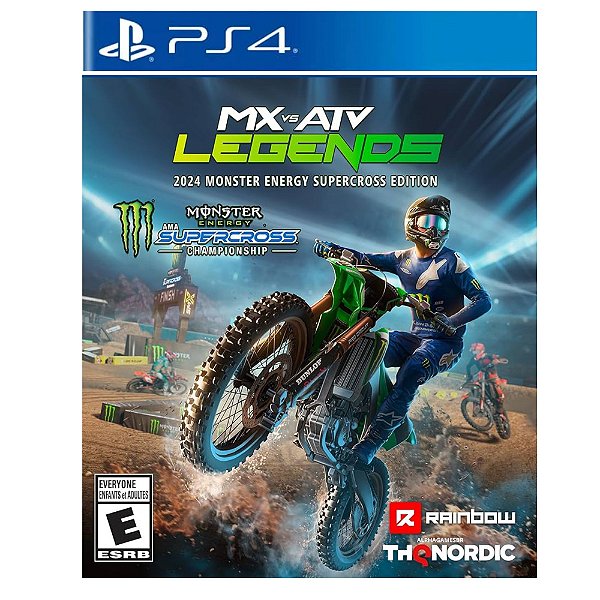 MX vs ATV Legends 2024 Monster Energy Supercross PS4 Mídia Digital