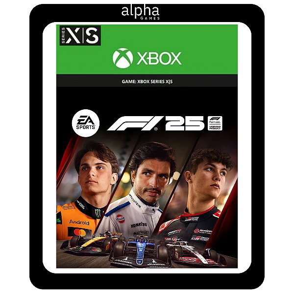 F1 25 Xbox Series X|S Mídia Digital