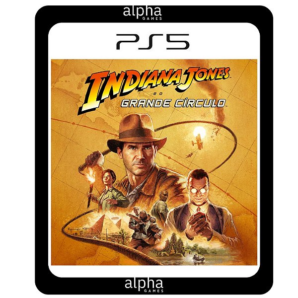 Indiana Jones e o Grande Círculo PS5 Mídia Digital