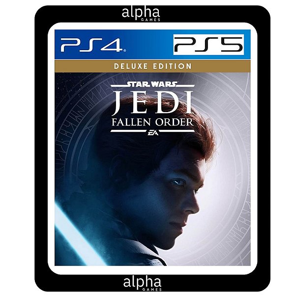 STAR WARS Jedi Fallen Order Edição Deluxe PS4 e PS5 Mídia Digital