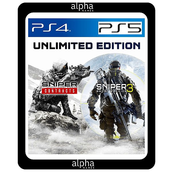 Sniper Ghost Warrior Contracts & SGW3 Unlimited Edition PS4 Mídia Digital