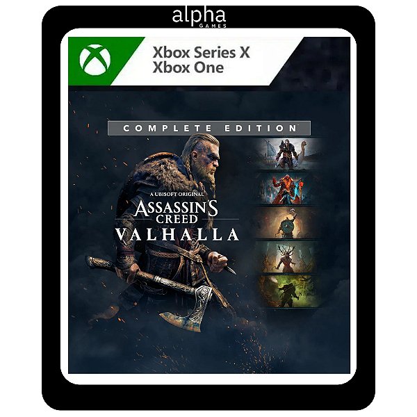 Assassin's Creed Valhalla Complete Edition Xbox One Xbox Series X|S Mídia Digital