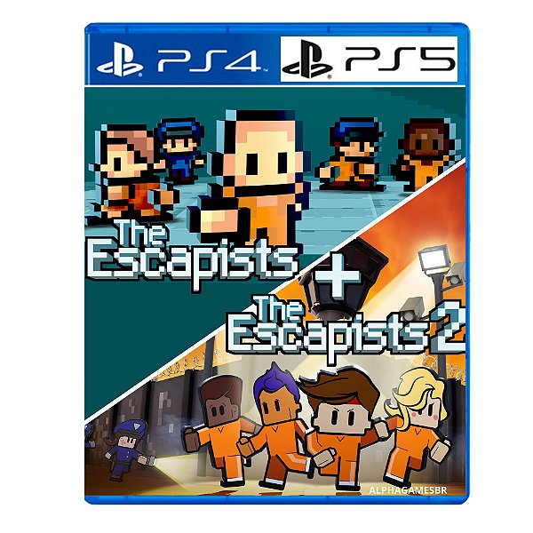 The Escapists + The Escapists 2 PS4 e PS5 Mídia Digital