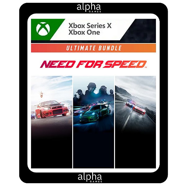 Need for Speed Conjunto Ultimate Xbox One Xbox Series X|S Mídia Digital