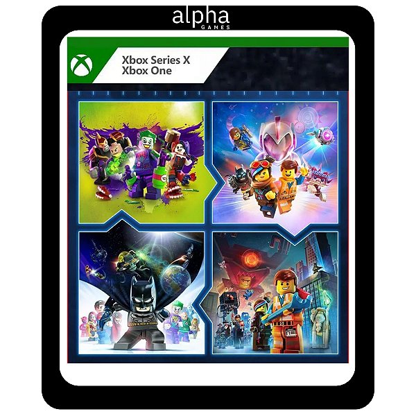 Conjunto de Jogos LEGO Xbox One Xbox Series X|S Mídia Digital