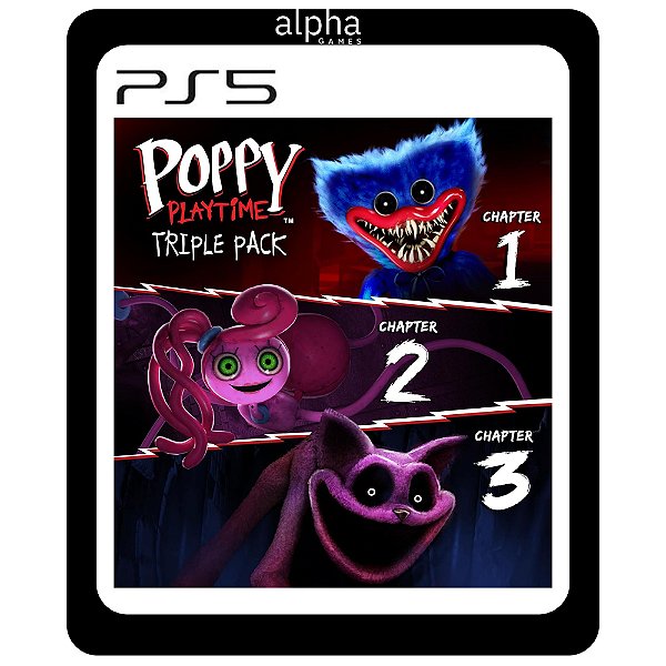 Poppy Playtime Pacote Triplo PS5 Mídia Digital