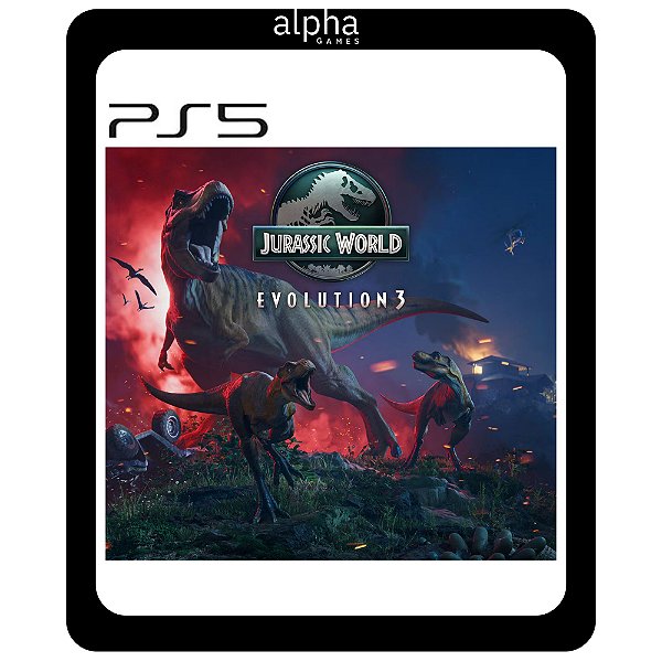 Jurassic World Evolution 3 Ps5 Mídia Digital