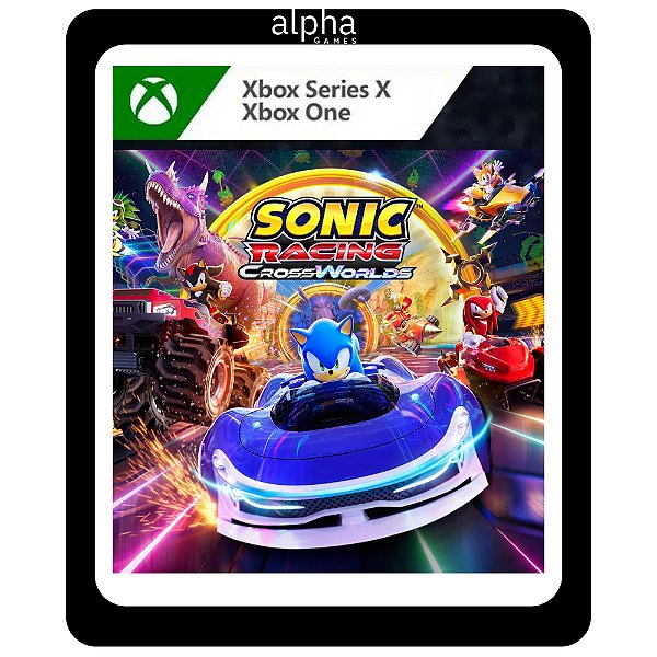 Sonic Racing: CrossWorlds Xbox One Xbox Series X|S Mídia Digital