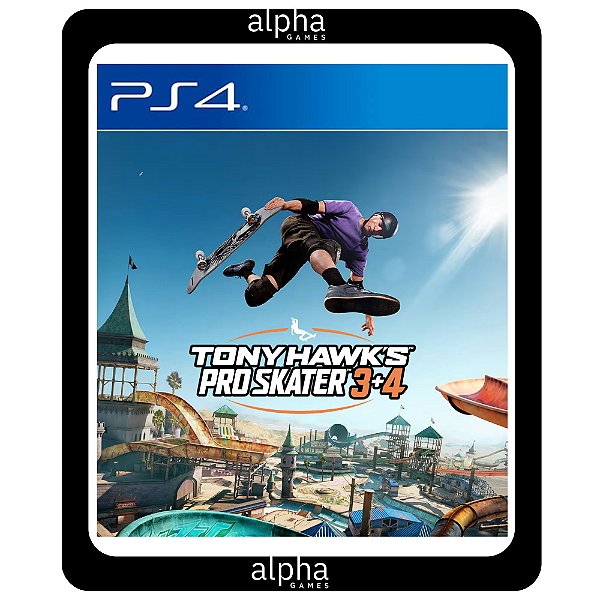 Tony Hawk's Pro Skater 3 + 4 PS4 Mídia Digital