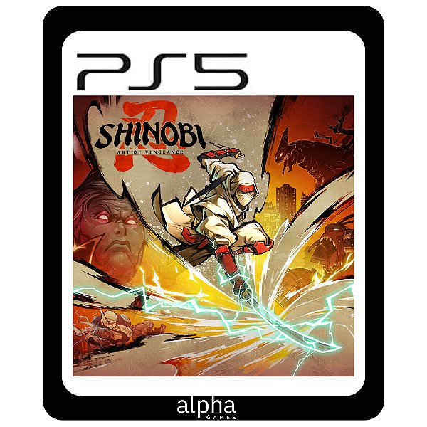 SHINOBI Art of Vengeance Ps5 Mídia Digital