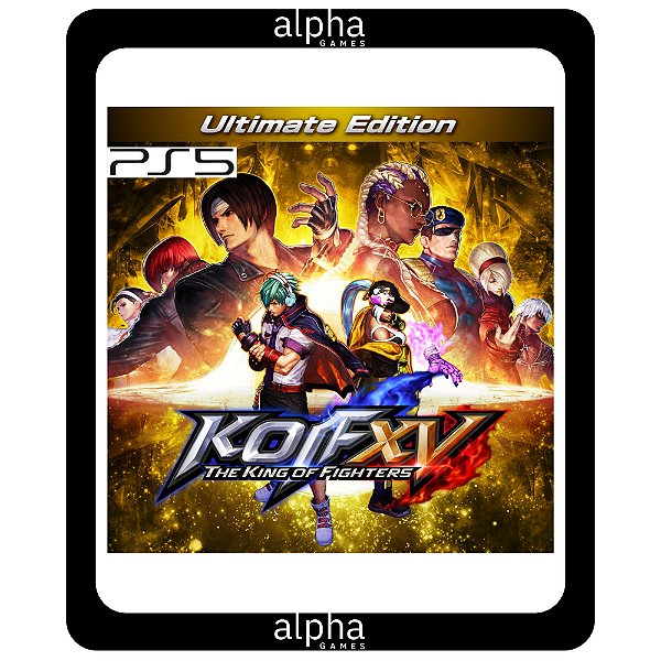 The King Of Fighters XV PS5 Ultimate Mídia Digital