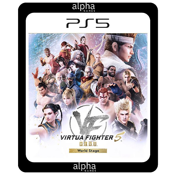 Virtua Fighter 5 R.E.V.O. World Stage Standard PS5 Mídia Digital