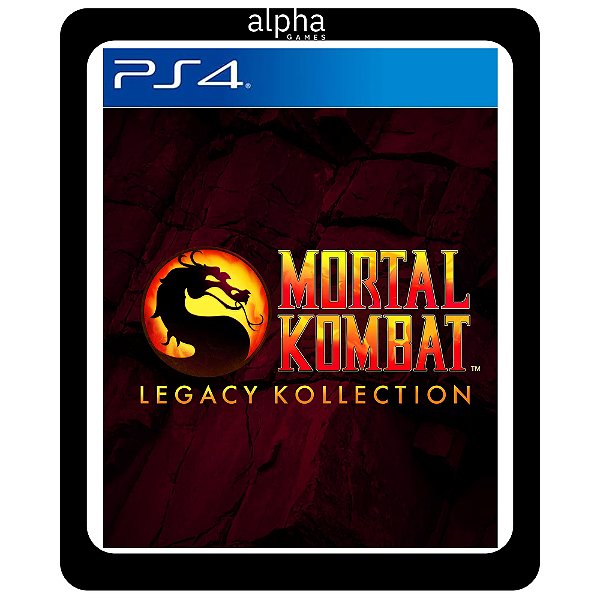 Mortal Kombat Legacy Kollection Ps4 Mídia Digital