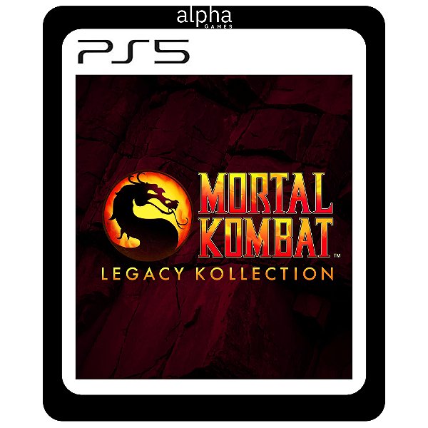 Mortal Kombat Legacy Kollection Ps5 Mídia Digital
