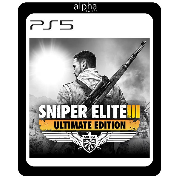 Sniper Elite 3 Ultimate Edition PS5 Mídia Digital