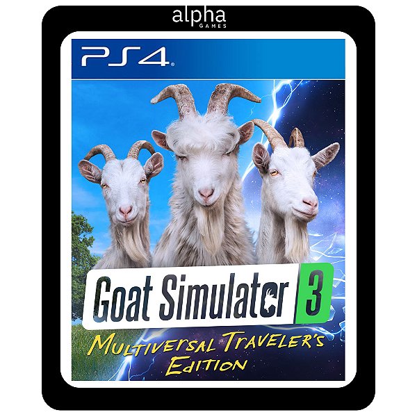 Goat Simulator 3 Multiversal Traveler's PS4 Mídia Digital