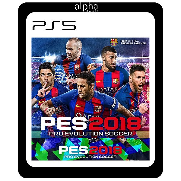 PES 18 2018 Pro Evolution Soccer Português Ps5 Mídia Digital