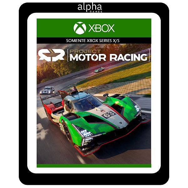 Project Motor Racing Xbox Series X|S Mídia Digital