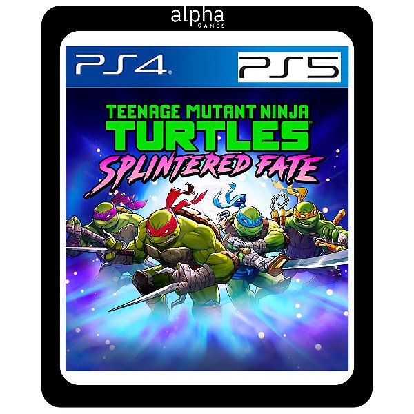 Tartarugas Ninja: O Destino de Splinter PS4 e PS5 Mídia Digital