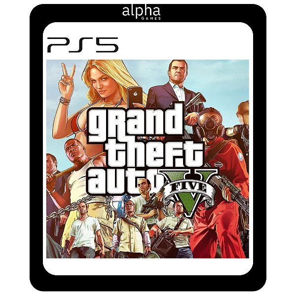 Grand Theft Auto V PS5 Mídia Digital