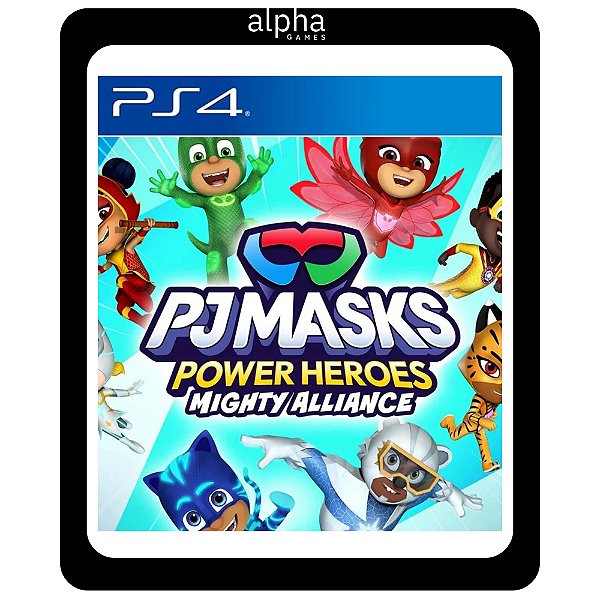PJ Masks Power Heroes: Mighty Alliance PS4 Mídia Digital