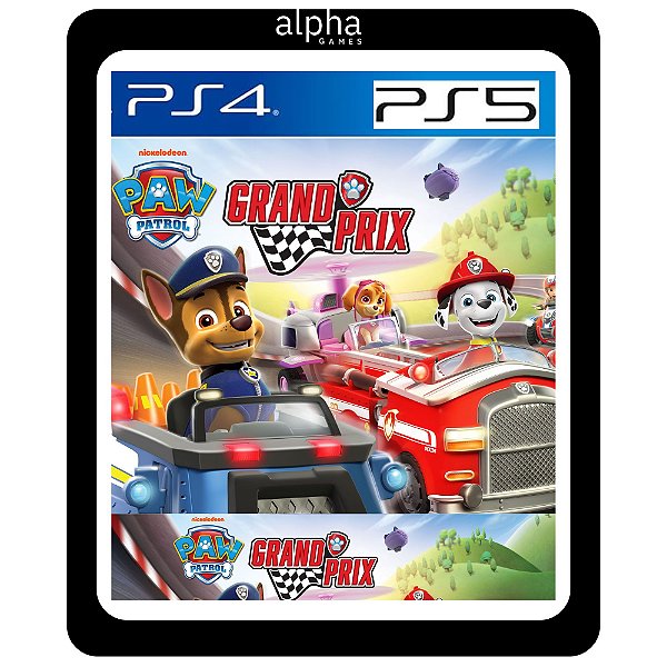 Patrulha Canina Grand Prix Ps4 e Ps5 Mídia Digital