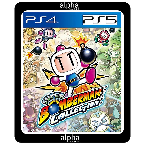 Super Bomberman Collection PS4 e PS5 Mídia Digital