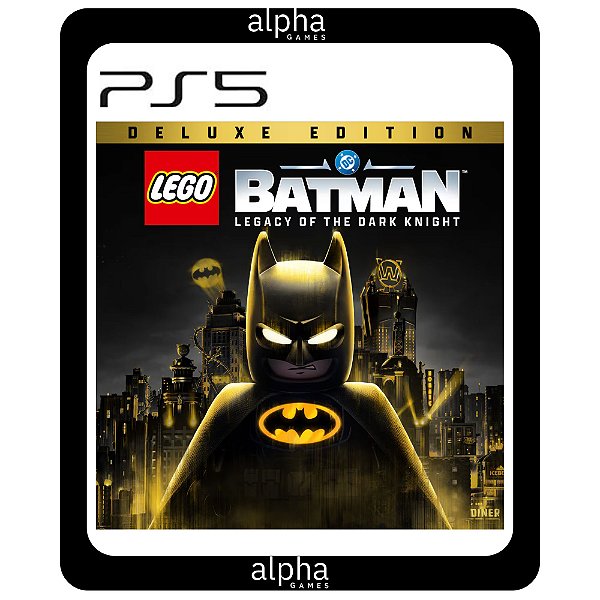 LEGO Batman O Legado do Cavaleiro das Trevas Deluxe PS5 MÍDIA DIGITAL