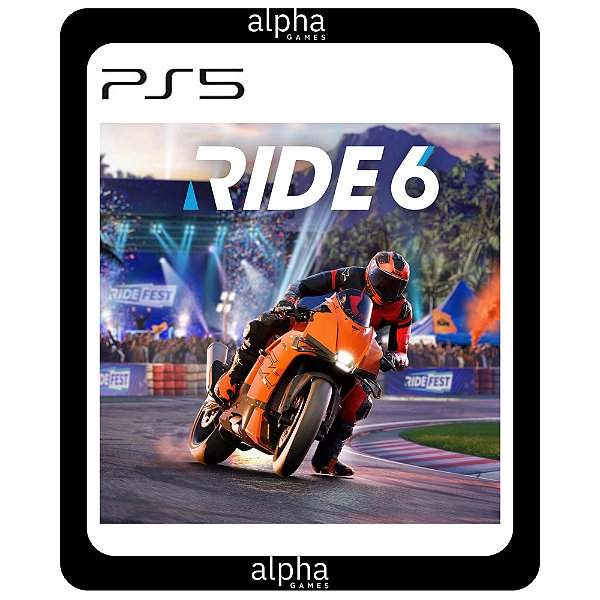RIDE 6 PS5 MÍDIA DIGITAL