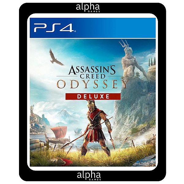 Assassin's Creed Odyssey Deluxe Ps4 Mídia Digital