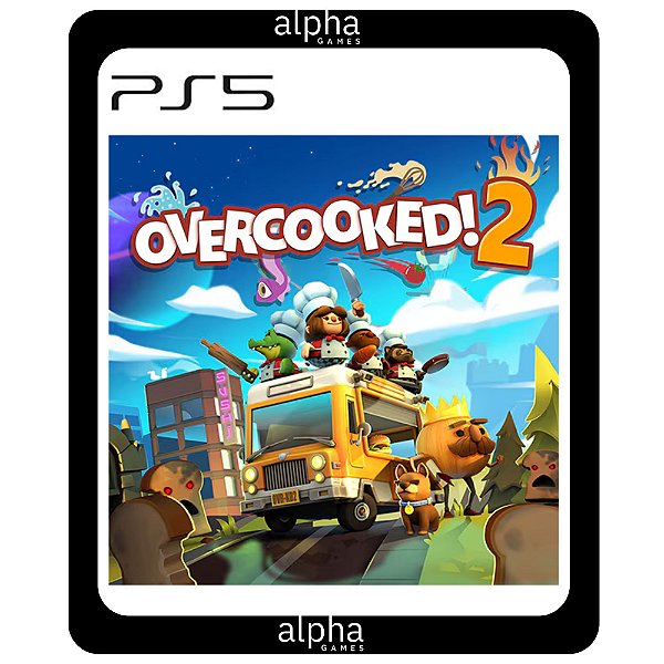 Overcooked 2 Ps5 Mídia Digital