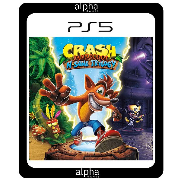 Crash Bandicoot N. Sane Trilogy - Ps5 - Mídia Digital