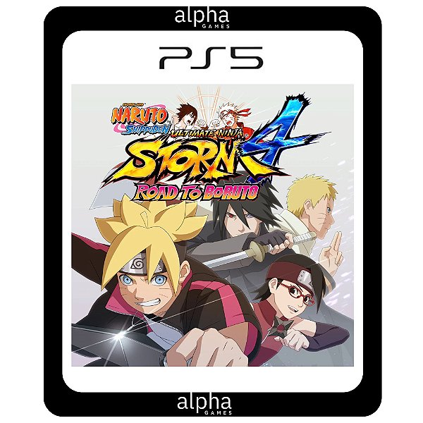 Naruto Shippuden Ultimate Ninja STORM 4 ROAD TO BORUTO Ps5 Mídia Digital