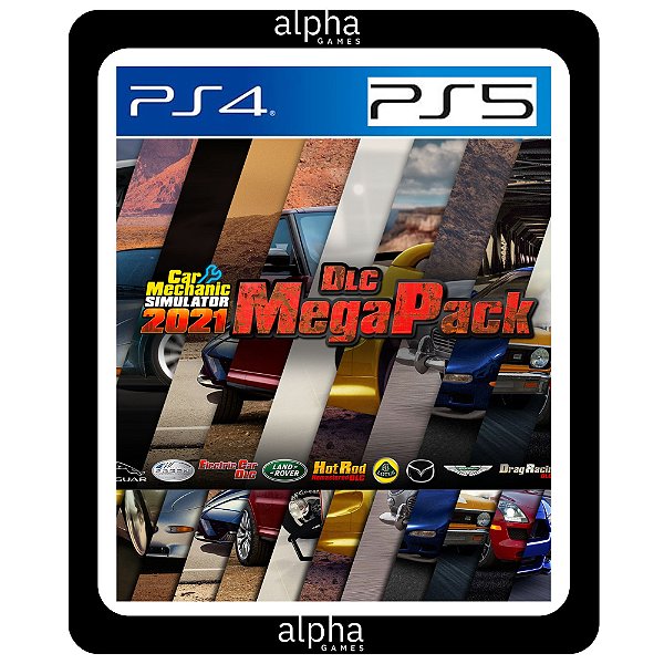 Car Mechanic Simulator 2021 DLC MegaPack PS4 e PS5 Mídia Digital