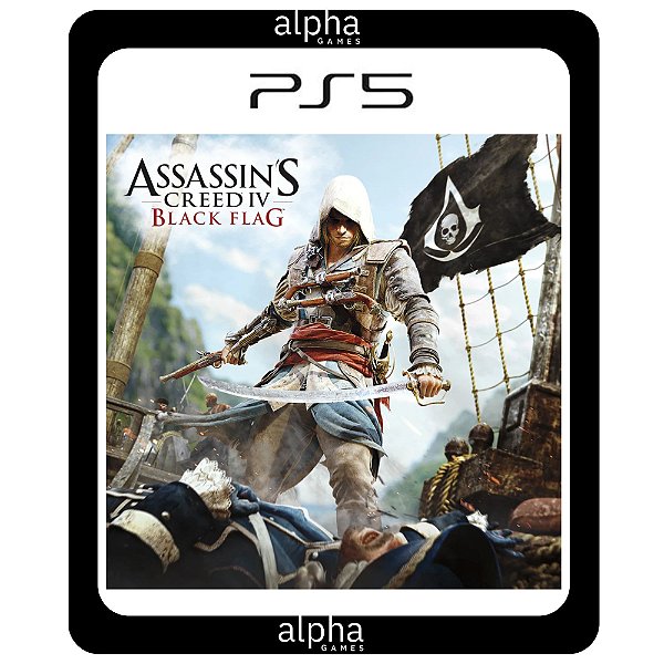 Assassins Creed IV Black Flag PS5 Mídia Digital