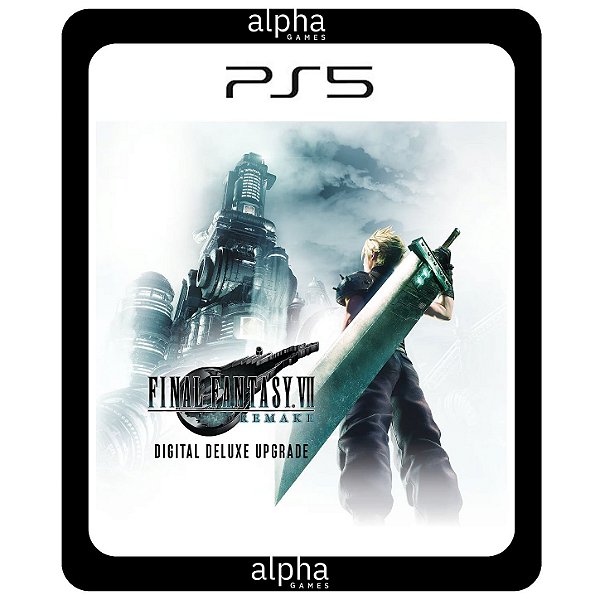 Final Fantasy 7 Remake PS5 Mídia Digital