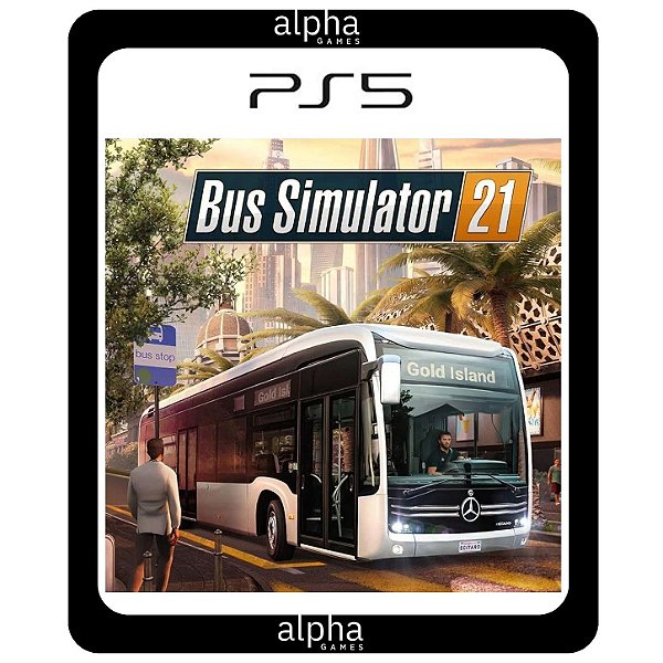 Bus Simulator 21 PS5 Mídia Digital