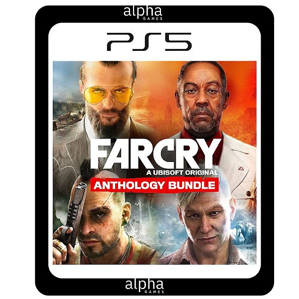 Far Cry: Pacote Antologia Ps5 Mídia Digital