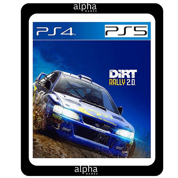 DiRT Rally 2.0 PS4 PS5 Mídia Digital