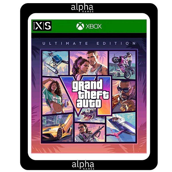 GTA 6 Xbox Series X|S Ultimate Mídia Digital