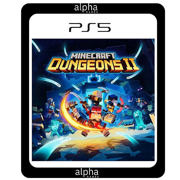 MINECRAFT DUNGEONS II Ps5 Mídia Digital