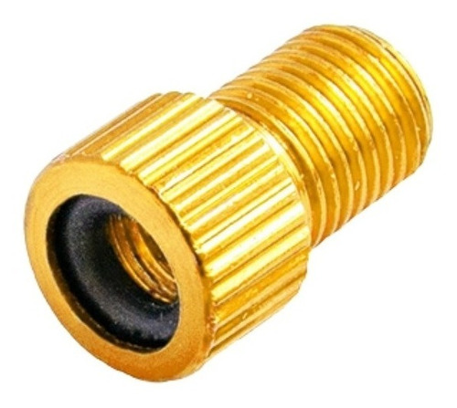 Adaptador Valvula Presta Bico Fino Para Grosso Pneu Bike