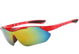Oculos GTI ROAD 0089 vermelho C/lente espelhada