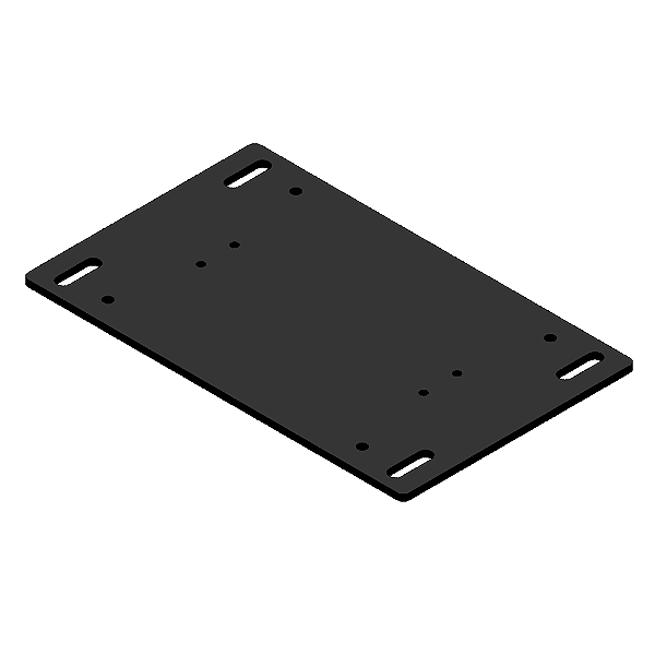 Base Câmbio H Shifter em Aço