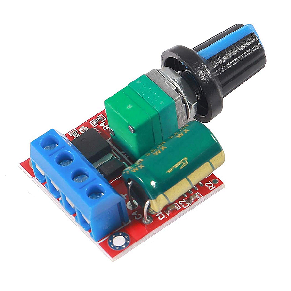 Controlador PWM 5A 4.5V a 35V para Cooler FAN ou Motor DC