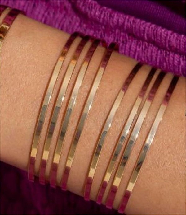 BRACELETE DOURADO VAZADO