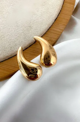 BRINCO DOURADO GOTA P